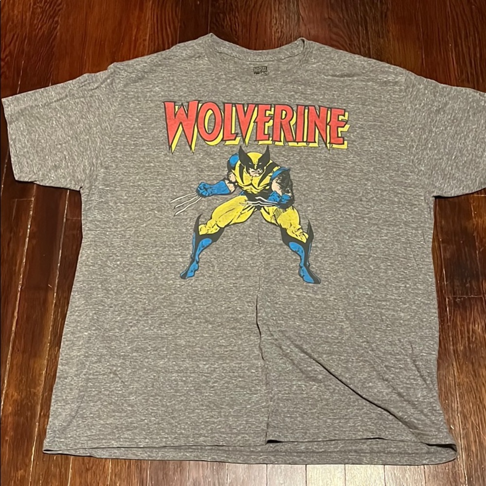 Vintage Marvel Wolverine t  2xl gray